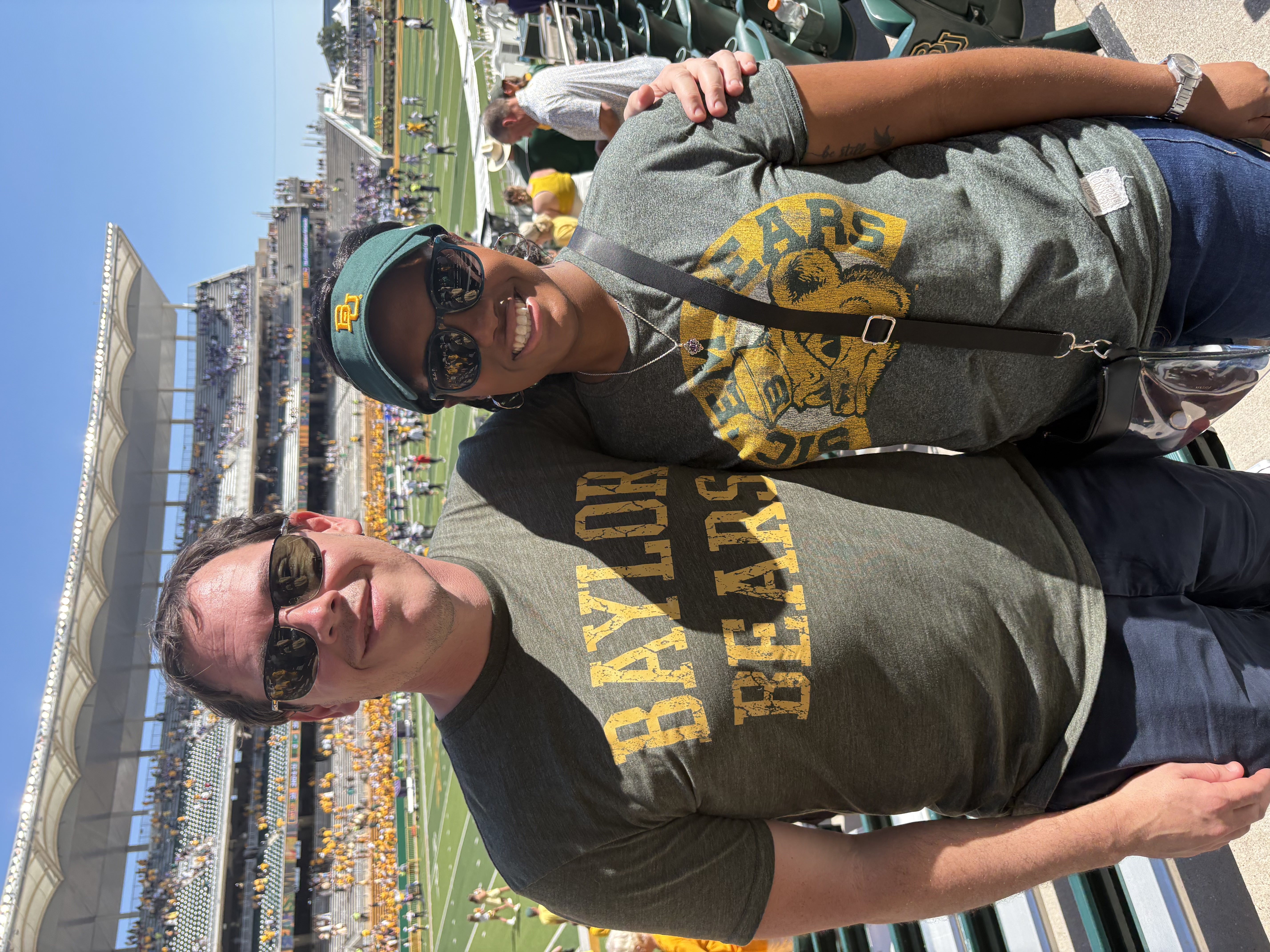 Ben's first Baylor game